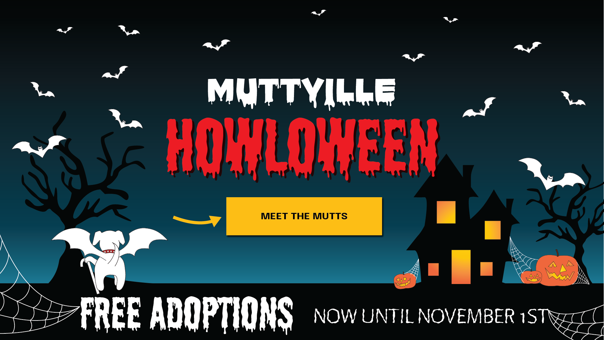 Adoptions are FREE through Nov. 1!